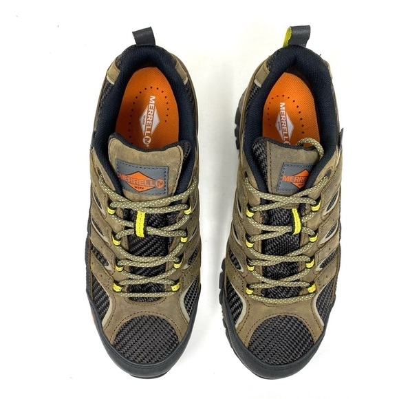 Merrell Men's J15773 Moab 2 Composite Toe Waterproof Safety Work Shoes Boulder - Picture 5 of 7